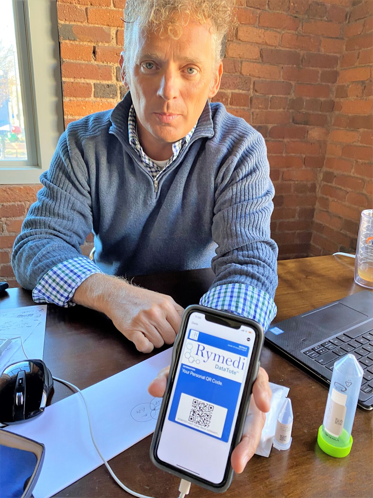 Rymedi uses QR codes to tie patients to coronavirus test results